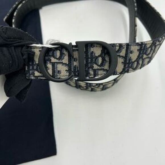 Men's Dior oblique jacquard reversible belt size 120 cm/46 inches made in Italy - Picture 3 of 13